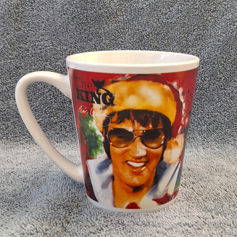 Elvis Presley Christmas Coffee Mug